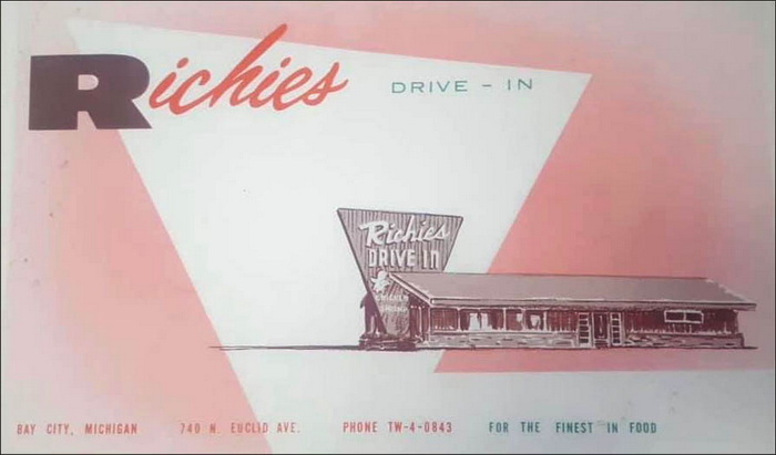 Richies Drive-In - Place Mat (newer photo)